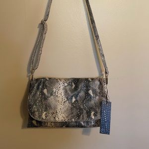 Snake skin crossbody